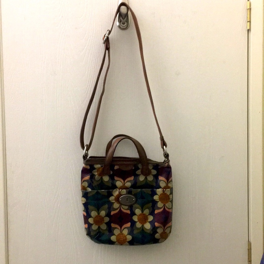 Floral Print Fossil Crossbody